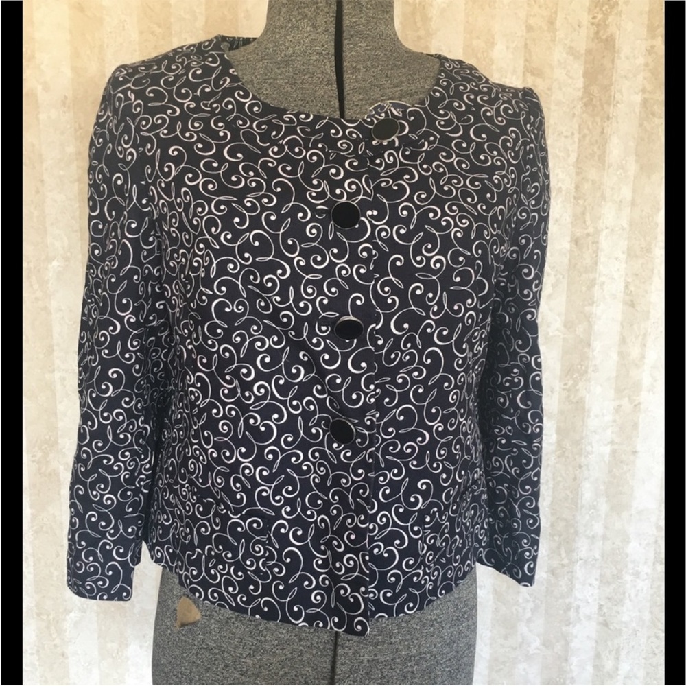 Ann Taylor LOFT Print Jacket